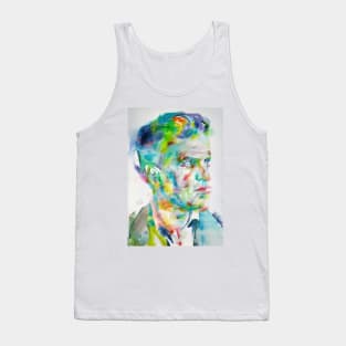 LUDWIG WITTGENSTEIN watercolor portrait .6 Tank Top